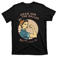 Grab Him By The Ballot Kamala Harris For President 2024 T-Shirt