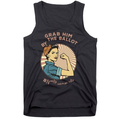 Grab Him By The Ballot Kamala Harris For President 2024 Tank Top