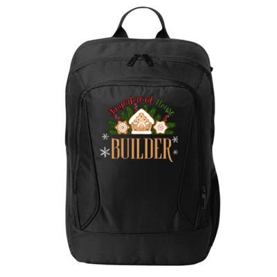 Gingerbread House Builder Xmas Christmas Cookie Baking City Backpack