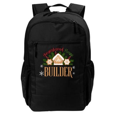 Gingerbread House Builder Xmas Christmas Cookie Baking Daily Commute Backpack