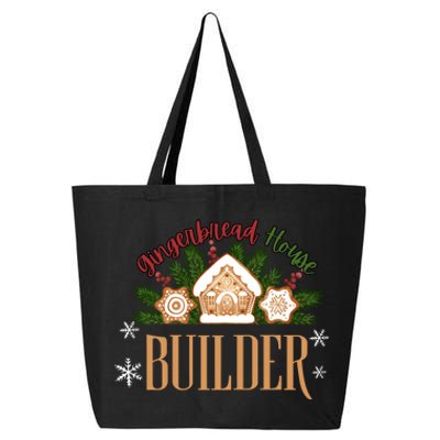 Gingerbread House Builder Xmas Christmas Cookie Baking 25L Jumbo Tote