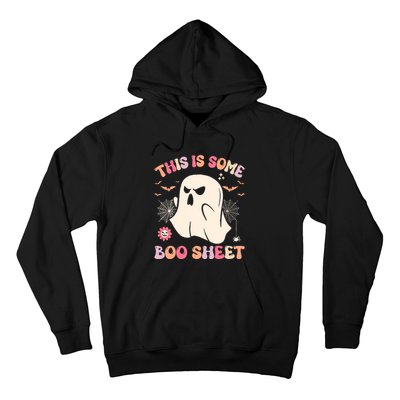 Groovy Halloween Boo Ghost Costume This Is Some Boo Sheet Hoodie