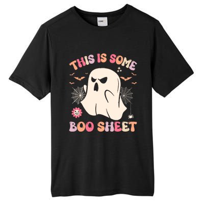 Groovy Halloween Boo Ghost Costume This Is Some Boo Sheet Tall Fusion ChromaSoft Performance T-Shirt