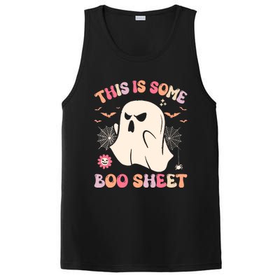 Groovy Halloween Boo Ghost Costume This Is Some Boo Sheet PosiCharge Competitor Tank