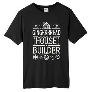 Gingerbread House Builder Xmas Christmas Cookie Baking Tall Fusion ChromaSoft Performance T-Shirt