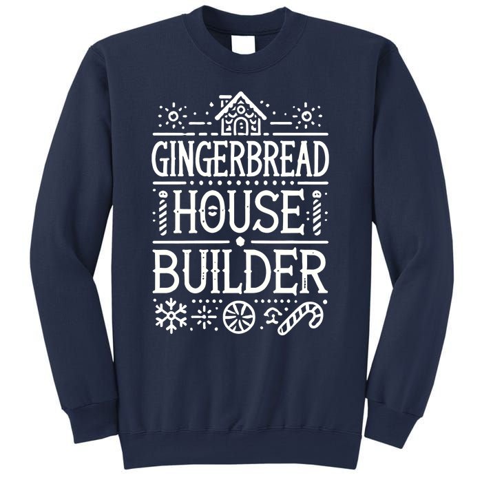 Gingerbread House Builder Xmas Christmas Cookie Baking Sweatshirt