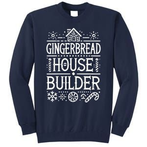 Gingerbread House Builder Xmas Christmas Cookie Baking Tall Sweatshirt