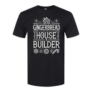 Gingerbread House Builder Xmas Christmas Cookie Baking Softstyle CVC T-Shirt