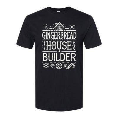 Gingerbread House Builder Xmas Christmas Cookie Baking Softstyle CVC T-Shirt