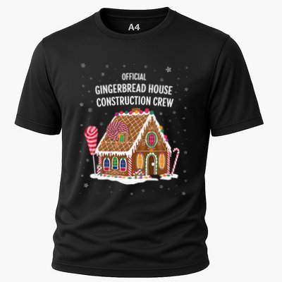 Gingerbread House Construction Crew Cookie Baking Christmas Performance Shirt