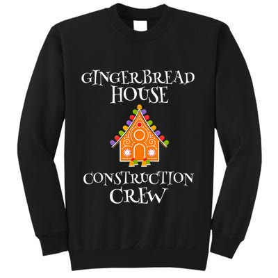 Gingerbread House Construction Crew Decorating Baking Xmas Sweatshirt