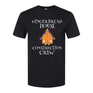 Gingerbread House Construction Crew Decorating Baking Xmas Softstyle CVC T-Shirt