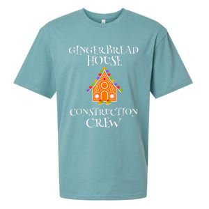 Gingerbread House Construction Crew Decorating Baking Xmas Sueded Cloud Jersey T-Shirt