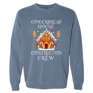 Gingerbread House Construction Crew Decorating Baking Xmas  Garment-Dyed Sweatshirt