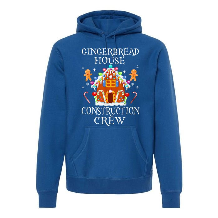 Gingerbread House Construction Crew Decorating Baking Xmas  Premium Hoodie