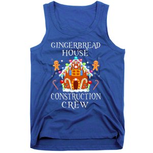 Gingerbread House Construction Crew Decorating Baking Xmas  Tank Top