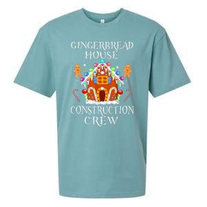 Gingerbread House Construction Crew Decorating Baking Xmas  Sueded Cloud Jersey T-Shirt