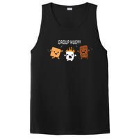 Group Hug Camping Campfire Chocolate Marshmallow SMores PosiCharge Competitor Tank