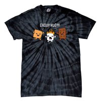 Group Hug Camping Campfire Chocolate Marshmallow SMores Tie-Dye T-Shirt