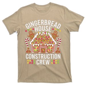 Gingerbread House Construction Crew Decorating Baking Xmas T-Shirt