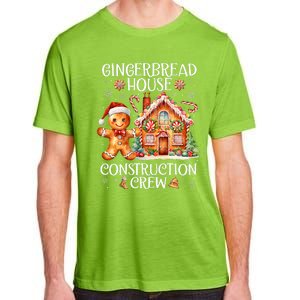 Gingerbread House Construction Crew Cookie Baking Christmas Adult ChromaSoft Performance T-Shirt