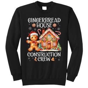 Gingerbread House Construction Crew Cookie Baking Christmas Sweatshirt