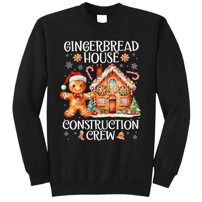 Gingerbread House Construction Crew Cookie Baking Christmas Sweatshirt