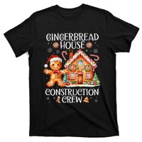 Gingerbread House Construction Crew Cookie Baking Christmas T-Shirt