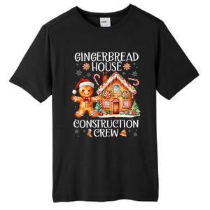 Gingerbread House Construction Crew Cookie Baking Christmas Tall Fusion ChromaSoft Performance T-Shirt