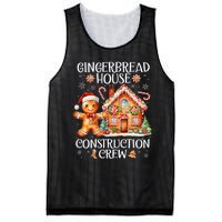 Gingerbread House Construction Crew Cookie Baking Christmas Mesh Reversible Basketball Jersey Tank