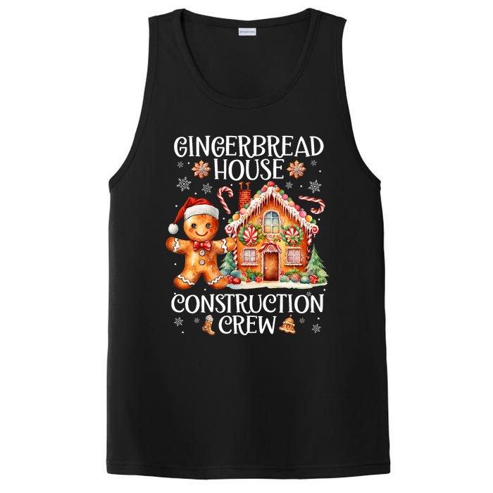 Gingerbread House Construction Crew Cookie Baking Christmas PosiCharge Competitor Tank