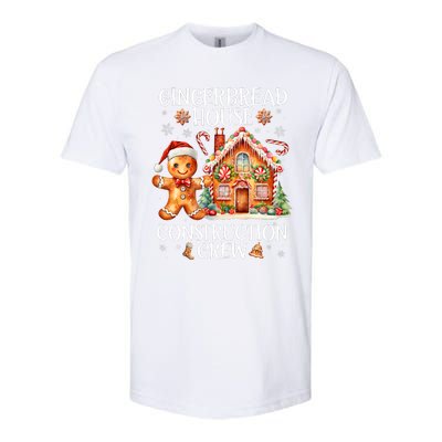 Gingerbread House Construction Crew Cookie Baking Christmas Softstyle CVC T-Shirt