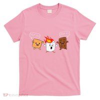 Group Hug Camping Campfire Chocolate Marshmallow SMores T-Shirt