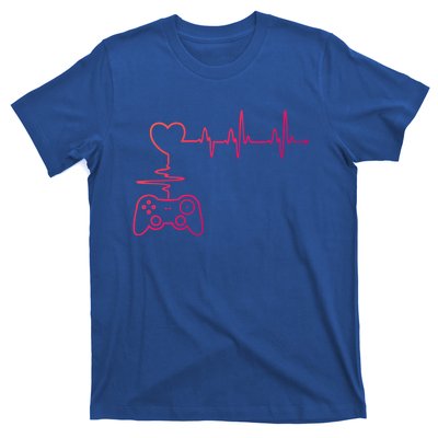 Gaming Heartbeat Clothing Gamer Heartbeat Cool Gift T-Shirt