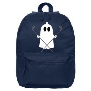 Golfer Halloween Costume Ghost Golf Ball Apparel Gift 16 in Basic Backpack