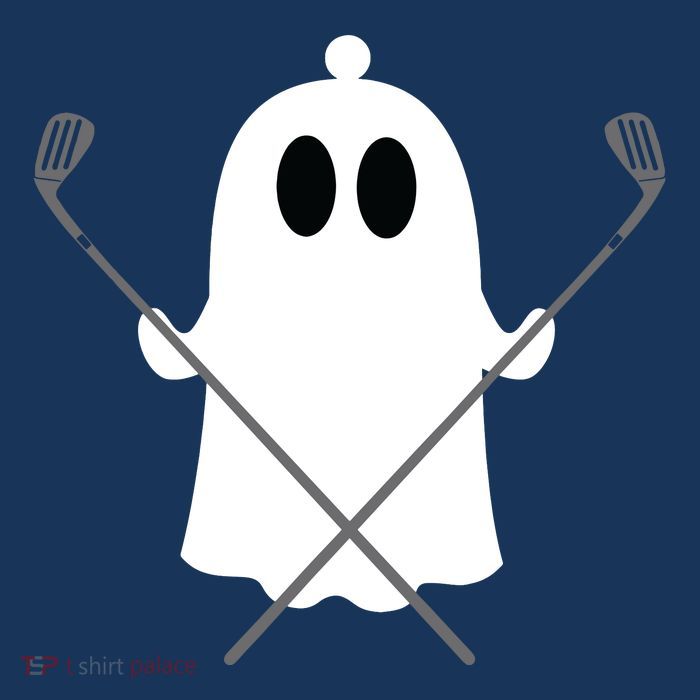 Golfer Halloween Costume Ghost Golf Ball Apparel Gift Premium T-Shirt