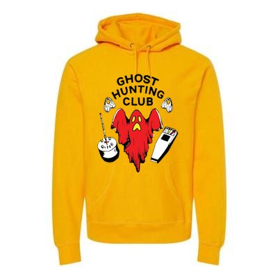 Ghost Hunting Club Funny Premium Hoodie