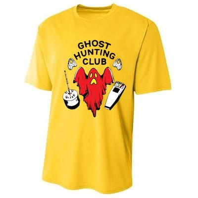 Ghost Hunting Club Funny Performance Sprint T-Shirt