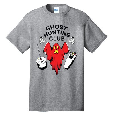 Ghost Hunting Club Funny Tall T-Shirt