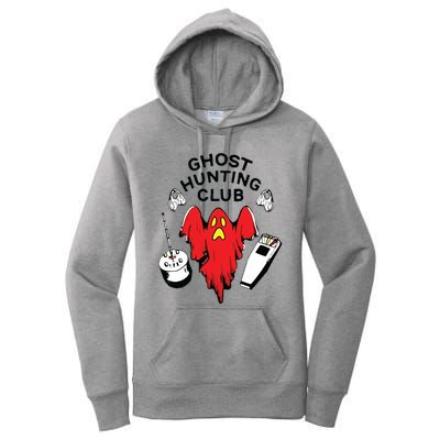 Ghost Hunting Club Funny Women's Pullover Hoodie