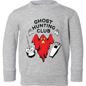 Ghost Hunting Club Funny Toddler Sweatshirt