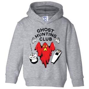 Ghost Hunting Club Funny Toddler Hoodie