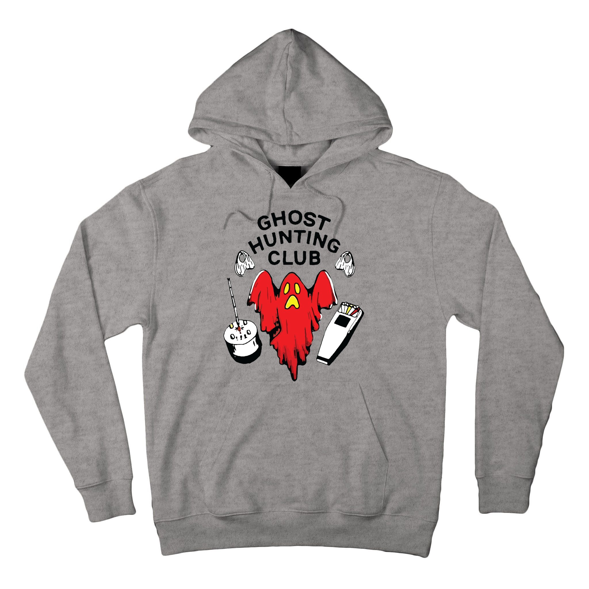 Ghost Hunting Club Funny Tall Hoodie