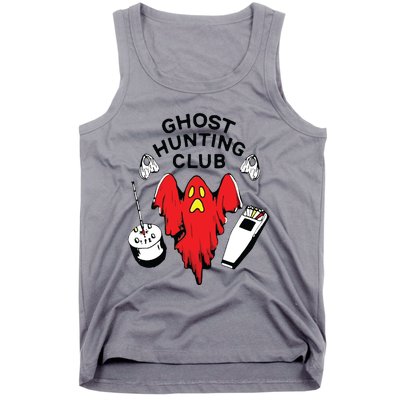 Ghost Hunting Club Funny Tank Top