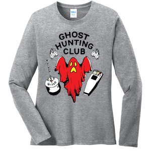 Ghost Hunting Club Funny Ladies Long Sleeve Shirt