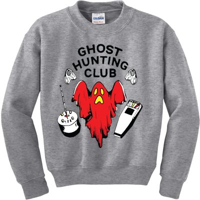 Ghost Hunting Club Funny Kids Sweatshirt