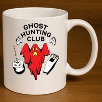 Ghost Hunting Club Funny 11oz C Handle Ceramic Mug