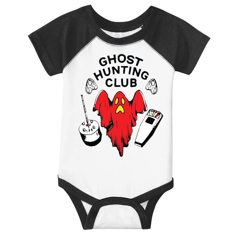 Ghost Hunting Club Funny Infant Baby Jersey Bodysuit