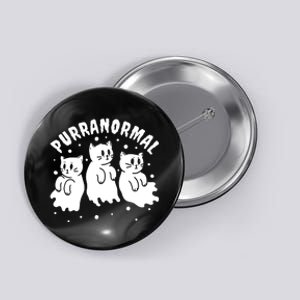 Ghost Hunting Cat Paranormal Investigator Ghost Researcher Button