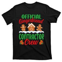 Gingerbread House Contractor Crew Funny Christmas T-Shirt